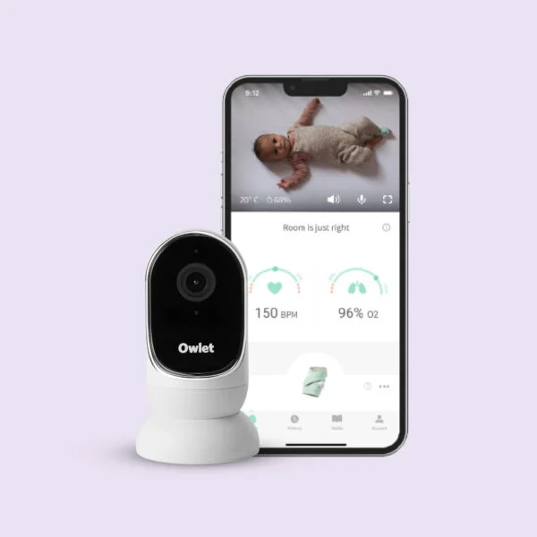 Owlet Cam – Cameră inteligentă (culoare alb)