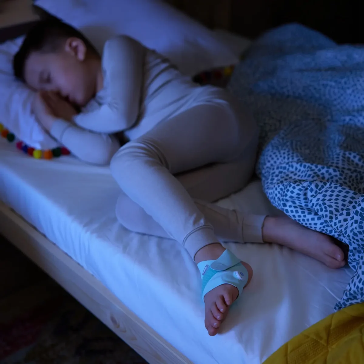 Owlet Smart Sock Plus – Șosetă inteligentă 0-5 ani (Verde mentă) - imagine 3