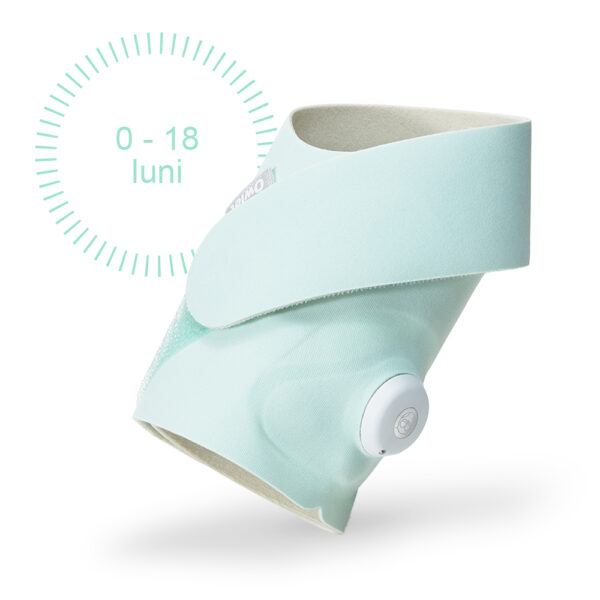 Owlet Smart Sock Extension Pack – Pachet de extensie de la 18 luni la 5 ani (Verde mentă)